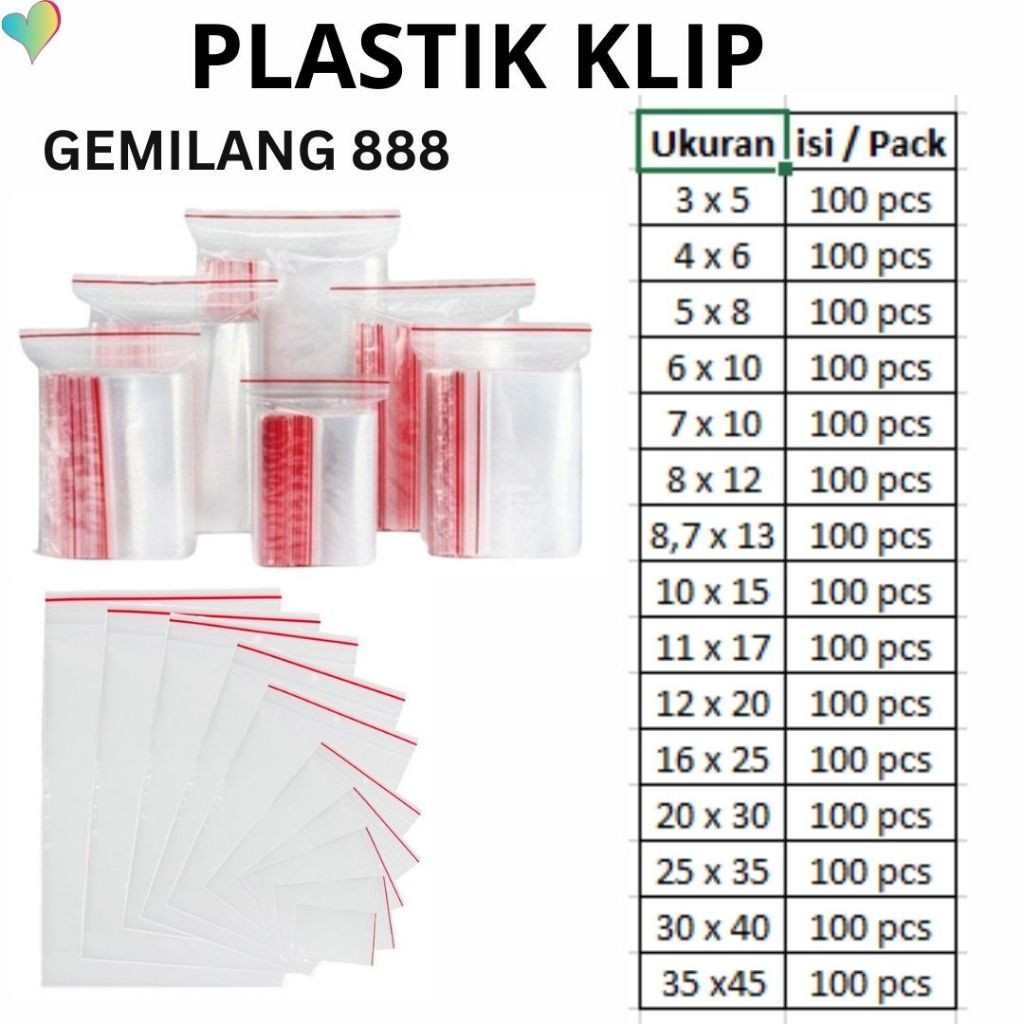 Plastik Klip uk 10x15 (isi 1000 lbr), plastik obat, plastik Zipper