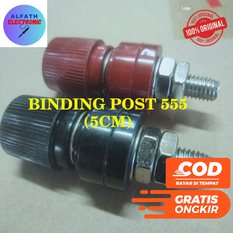 BINDING POST 555 5 CM BIDING PUSH BESAR