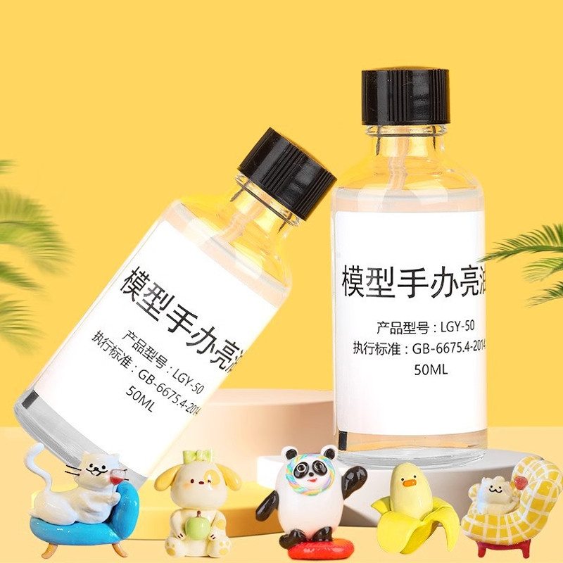 

50ml Varnish Clay Das Bening Resin Gloss Vernish Clear Gloss