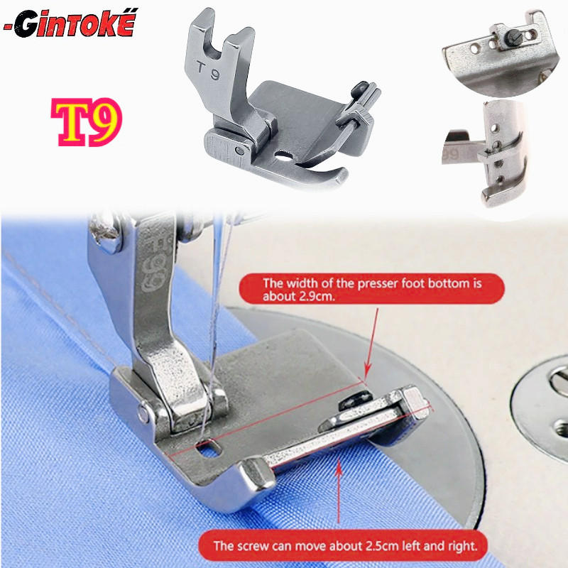 Sepatu Mesin Jahit Type T9, Mesin Jarum 1 Brother, Juki, Jack, Typical, Zoje, Siruba, Sunstar Dll