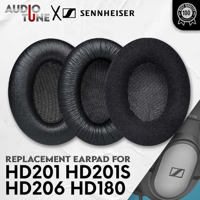 Ear Cushion Pad Earcup Foam Sennheiser HD206 HD201 HD201S HD180 Busa Bantalan Cup