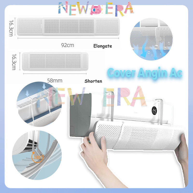 Talang AC / Reflektor Angin AC / Penahan Embusan Angin AC / Cover Penahan Angin AC