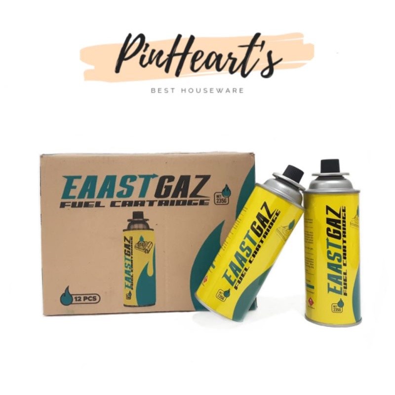 HSO - TABUNG GAS PORTABLE EAAST BY HI-COOK 235GRAM | CARTRIDGE EAAST GAZ BY HI-COOK