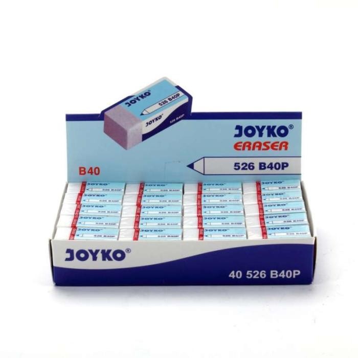 

(wk acc) Penghapus Joyko Er 104 Putih premium quality Ukuran Sedang - Satuan