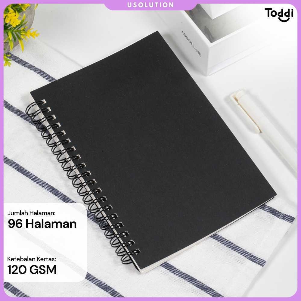

Toddi Buku Jurnal Softcover Notebook Diary 120GSM 96 Halaman Blank - BQ-N14