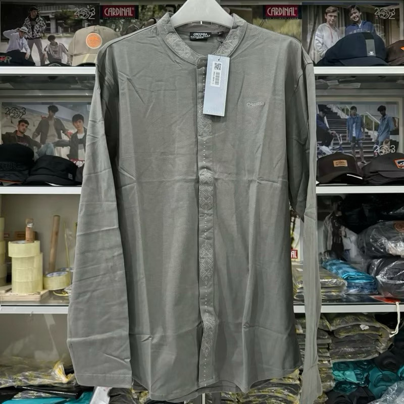 TERBATAS Kaos Model Koko Cressida Lengan Panjang Original