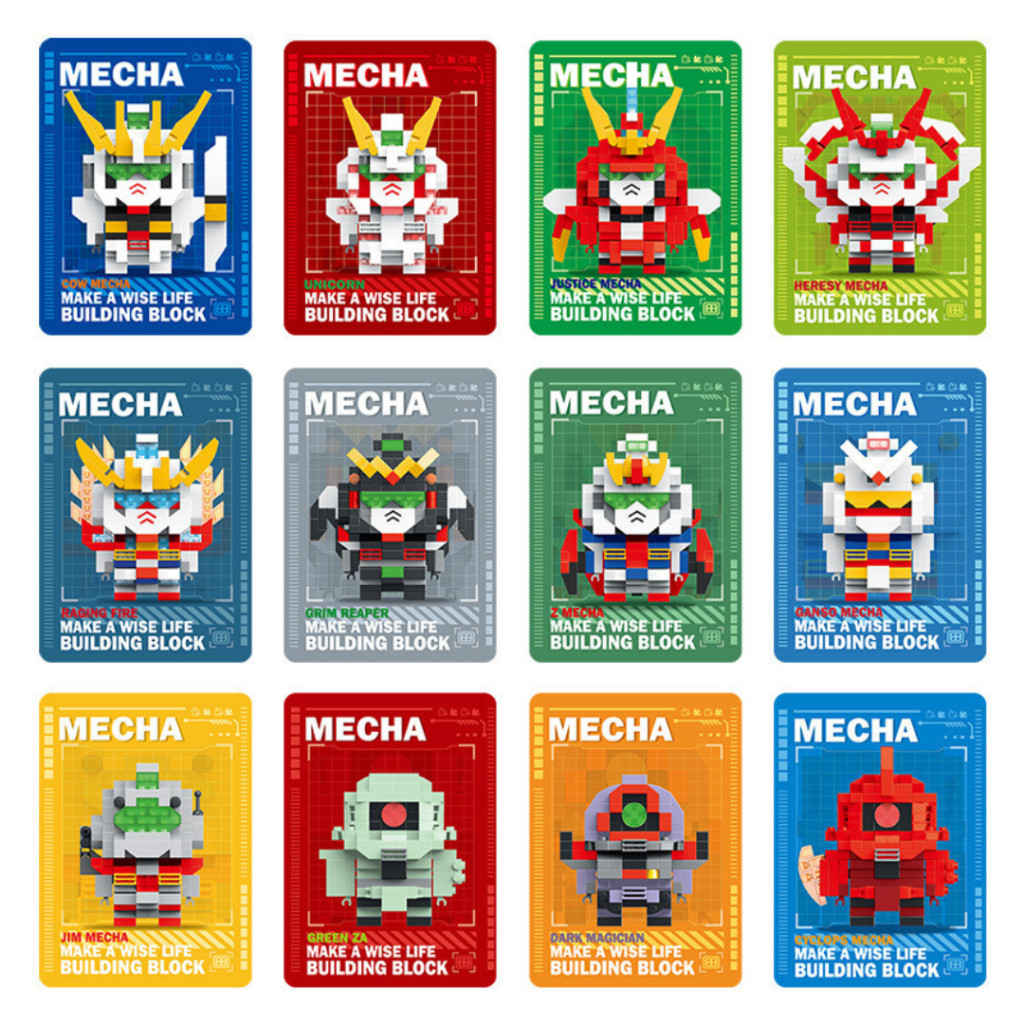 [ TERLARIS ] Bisa COD Termurah JUNO Mainan Nano Block Mecha Robot Series Mainan Balok Bricks Susun D