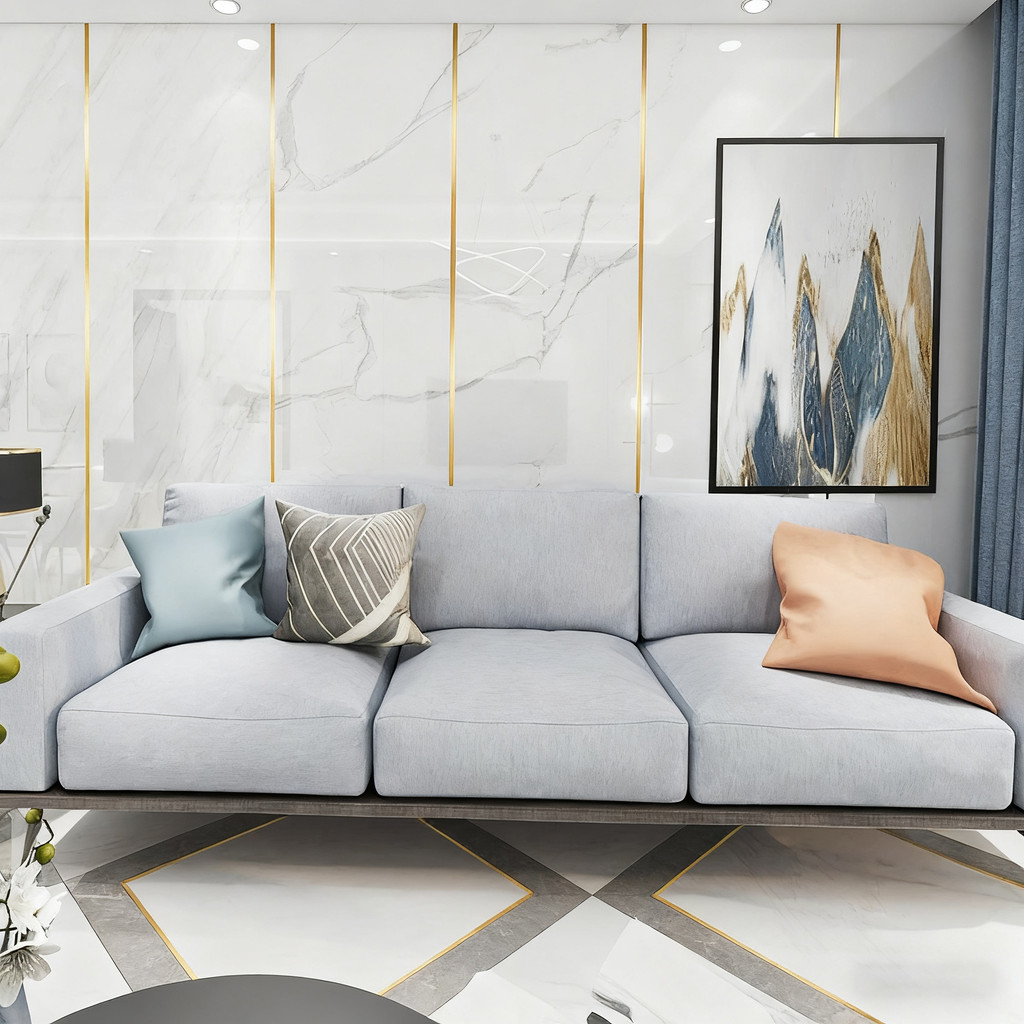 Lukchup_20 Stiker List Dinding Premium 50M - Pembatas Keramik 1Cm/2Cm Anti Air