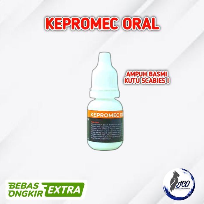 KEPROMEC ORAL OBAT KUTU SCABIES KUCING DAN ANJING KEPROMEC ORAL 5ML