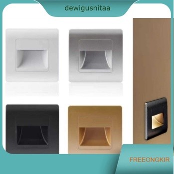 Lampu LED Tembok Anak Tangga Dinding Step Light inbow tanam Wall Lamp