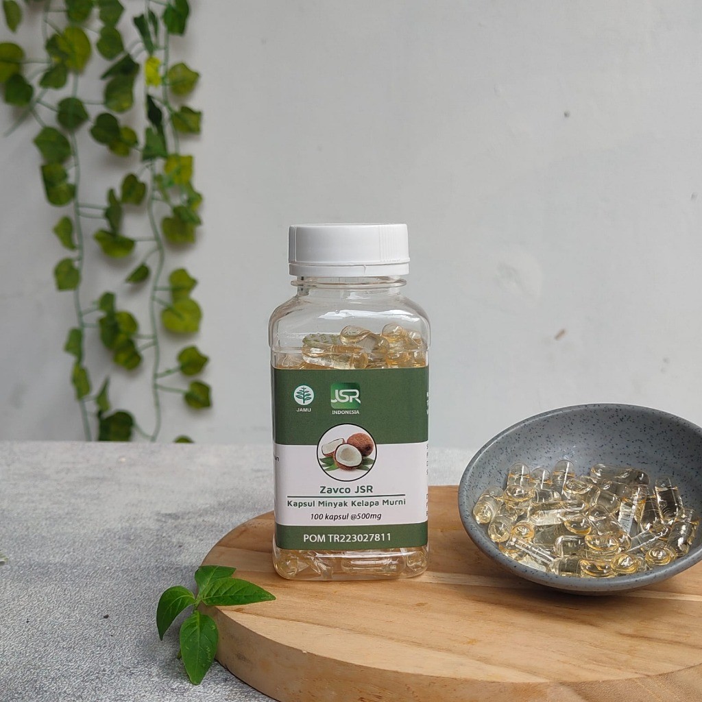 VCO JSR dr Zaidul Akbar 100 Kapsul - Virgin Coconut Oil