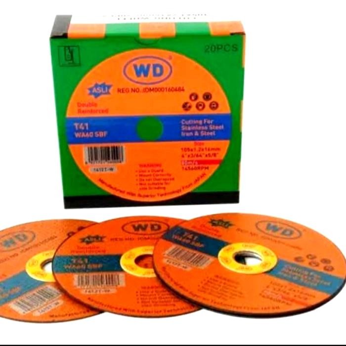 WD Potong 4"/pisau gerinda potong 4"