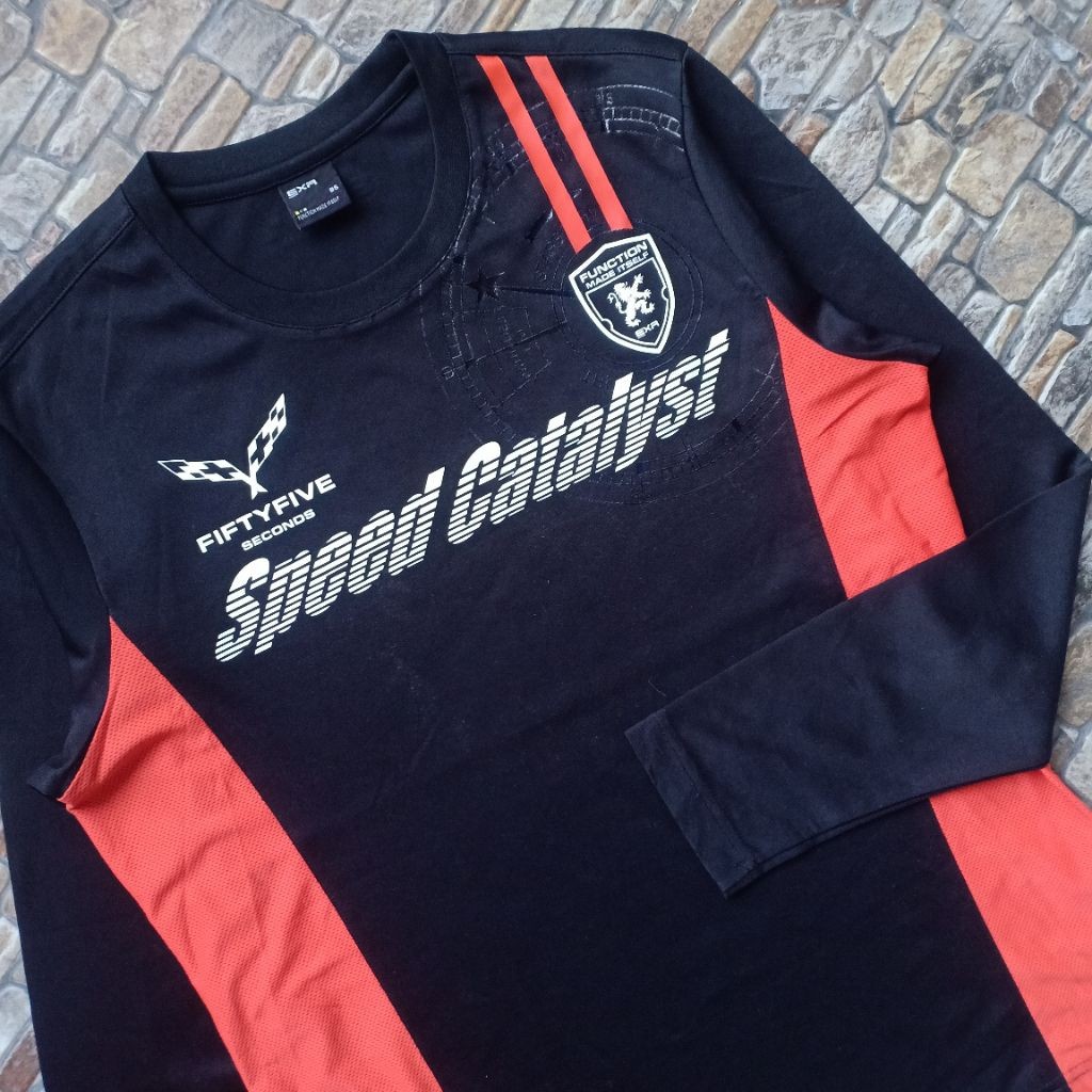Kaos Jersey EXR PROGRESSIVE original branded preloved,Jersey olahraga pria