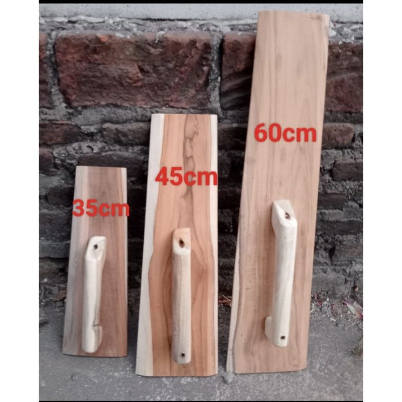 ROSKAM KAYU JATI ASLI /SUDU PENGHALUS LEPAN