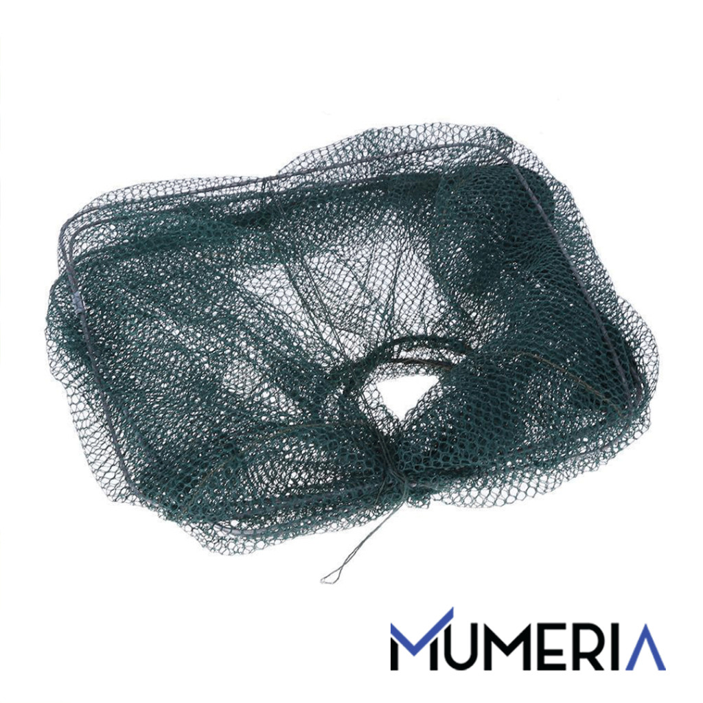 [ TERMURAH ] Bubu Perangkap Ikan Lipat 2 Lubang Kotak Jebakan Alat Pancing Jaring Jala Prangkap Udan