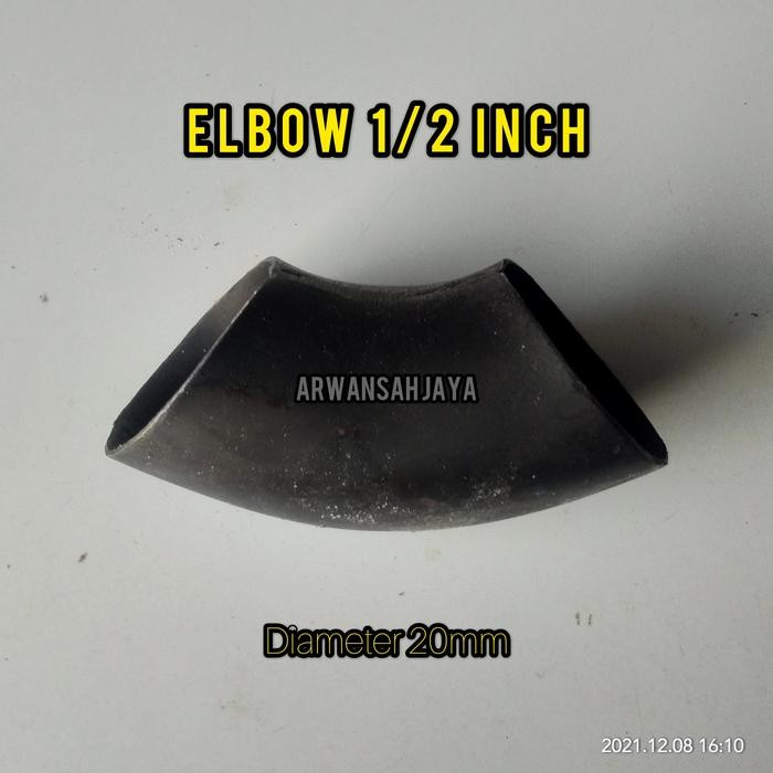 ELBOW KENI PIPA BESI 1/2 INCH