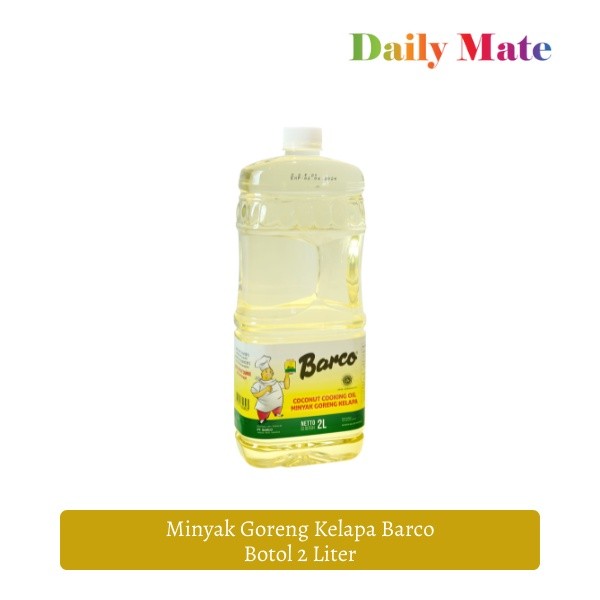 Barco Minyak Goreng Kelapa Botol 2 Liter/Barco