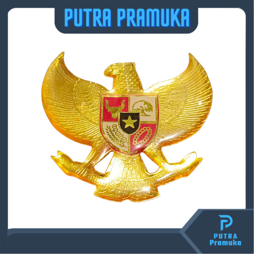 Pin Garuda Resin 5cm Kuningan Premium Paskibra