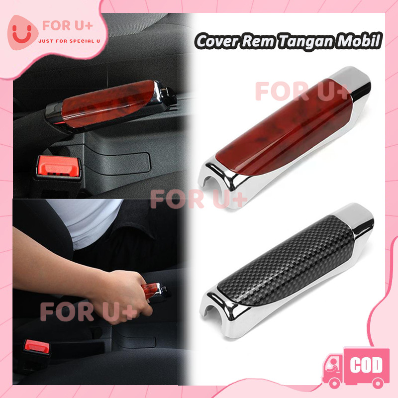 Cover Handle Rem Tangan Mobil / Cover Rem Tangan Interior Mobil
