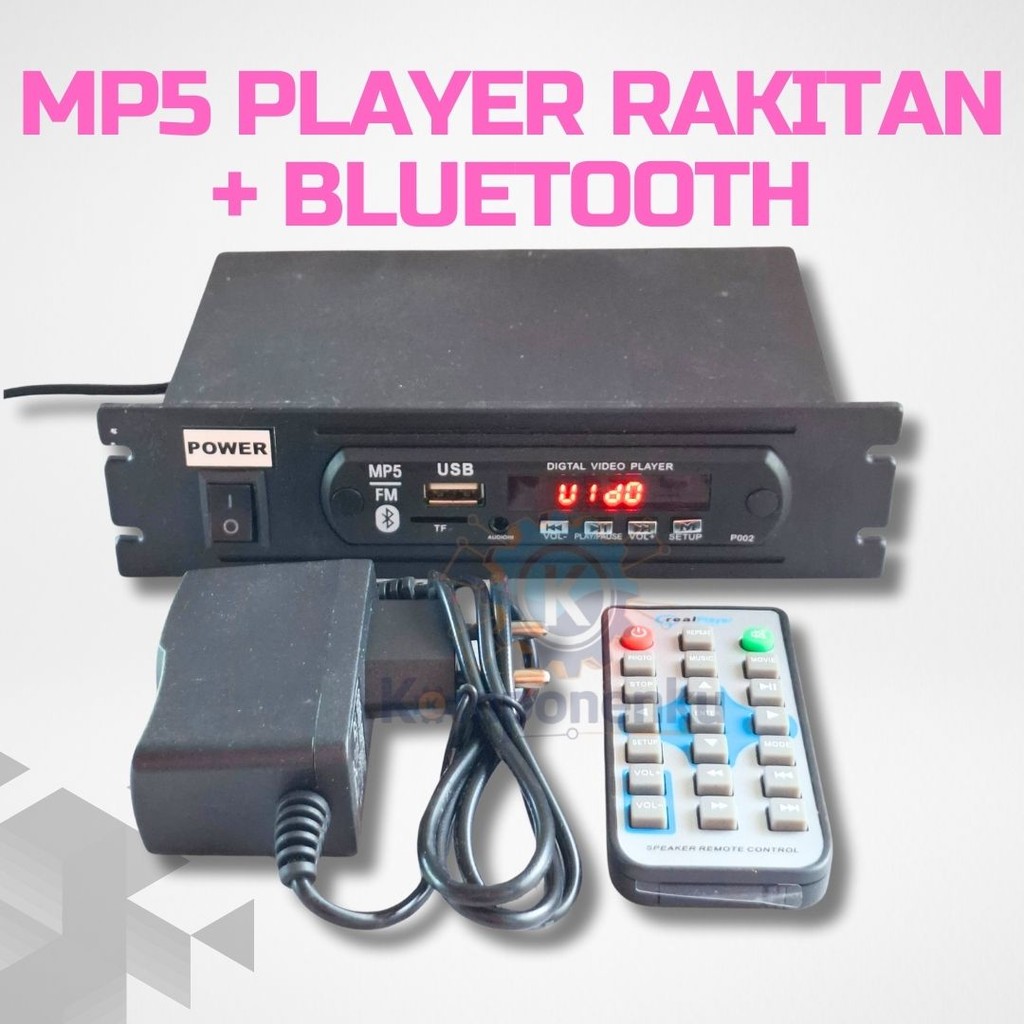 MP5 Player Rakitan + Bluetooth – Bisa Video, Musik & USB