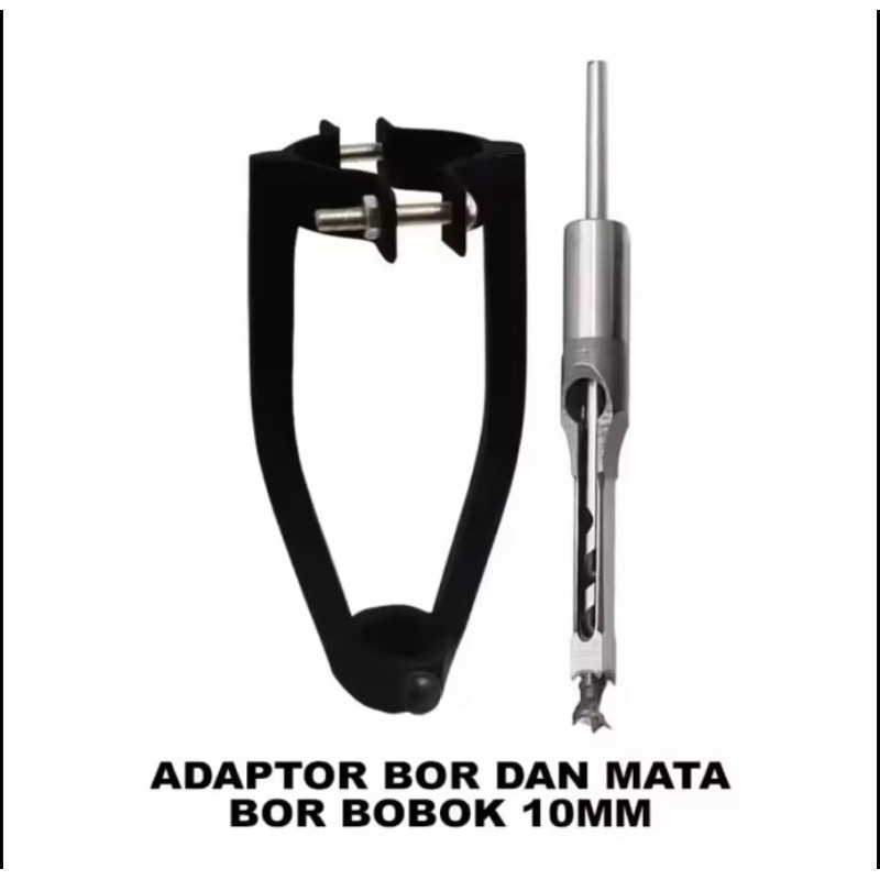 adaptor bor bobok kayu dan mata bor 12mm
