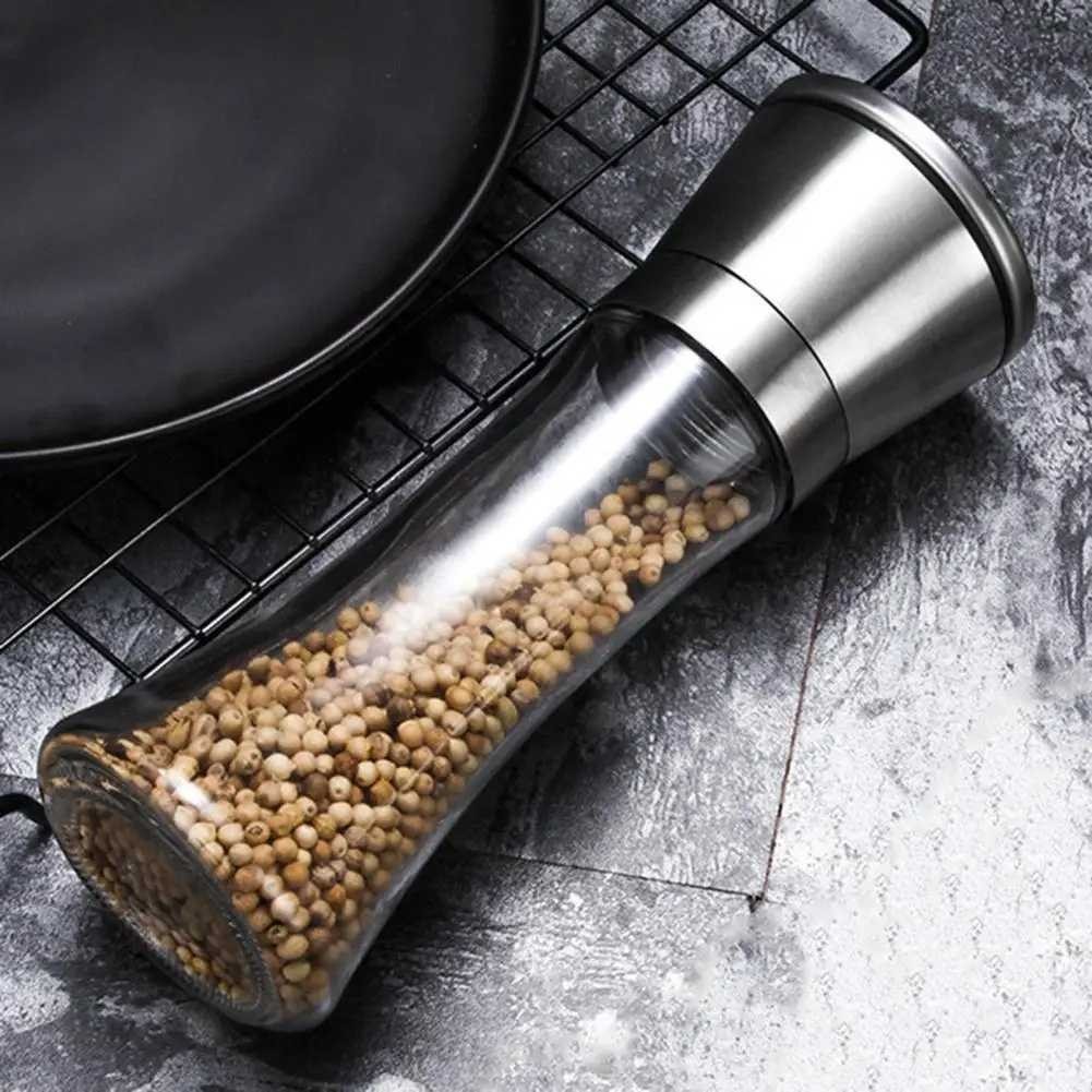 ANNDYSTR Leten Alat Penggiling Biji Lada Spices Pepper Mill Grinder - 9179
