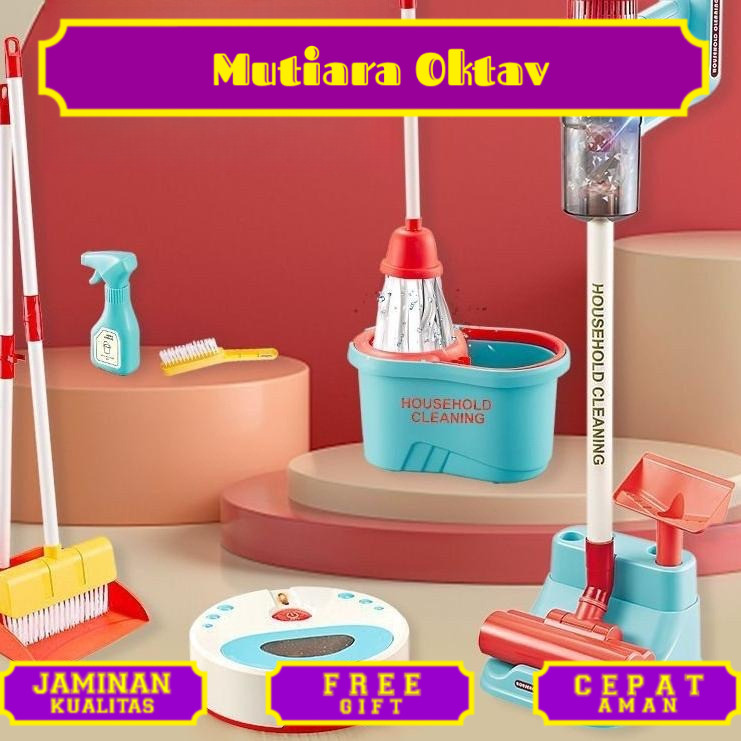 vacuum cleaner toy kids  sweeping robot toy kids mainan sapu anak cleaning tools mainan sapu anak ma