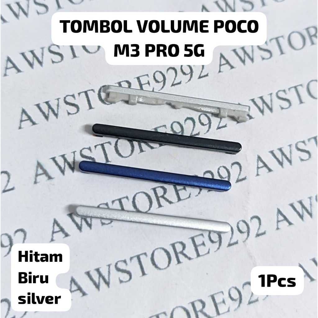 Tombol Poco M3 Pro 5G Tombol Volume Tombol Luar Pocophone Poco  M3 Pro 5G Tombol Volume Atas Bawah P