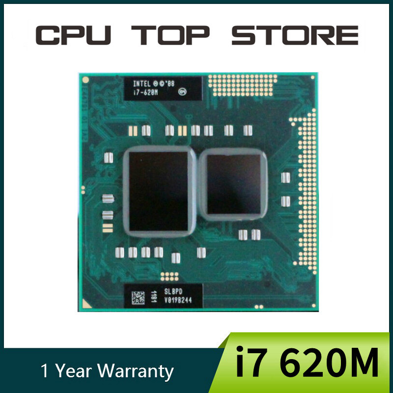 Intel Core i7 620M SLBTQ / SLBPD 2.66GHz LGA G1 Laptop notebook Processor CPU