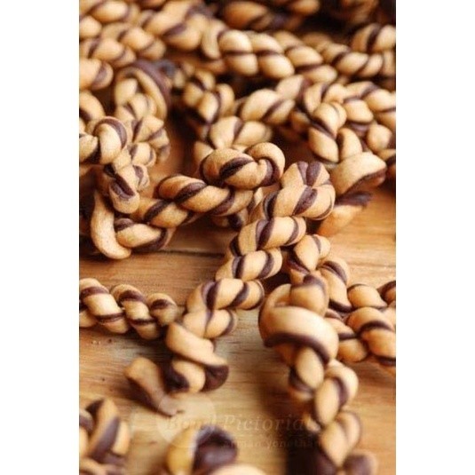 Kue Cemilan Kering Renyah Tambang Untir-Untir Kue Tambang Kemasan 110g- 900g unter unter kue renyah 