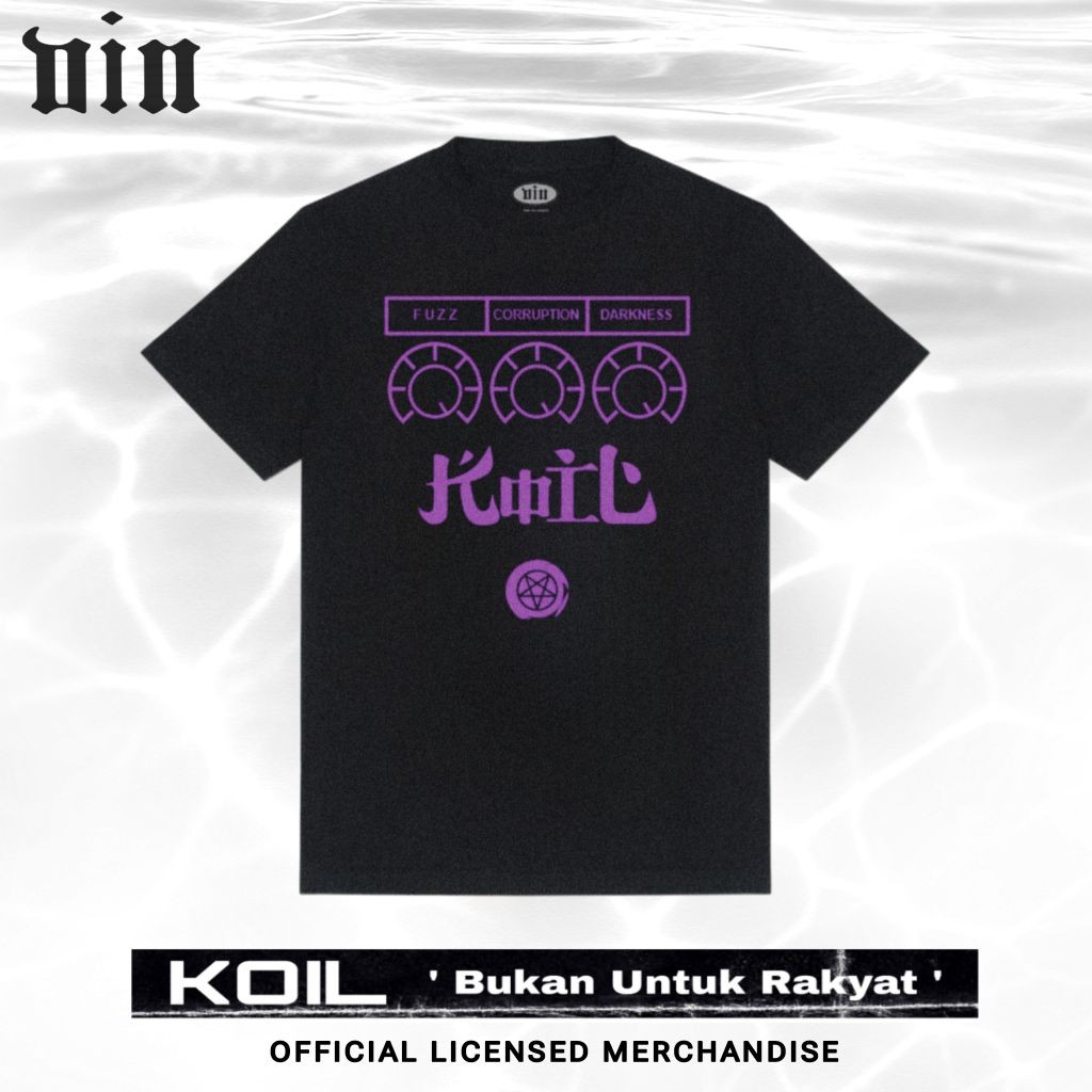 (COD) KOIL BAND T shirt Kaos band music Metal Rock Hardcore Grindcore Deathmetal Punk Rock koil offi