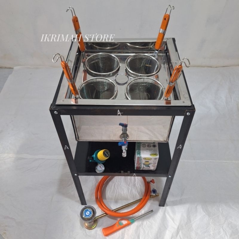 panci mie ayam 4 lubang / dandang mie ayam 35cm / dandang mie ayam bakso