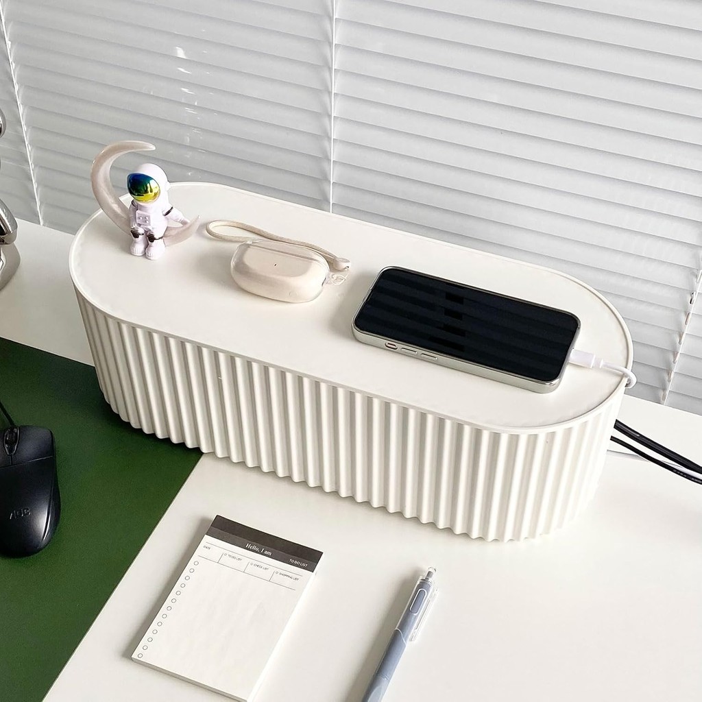 Pengatur Kabel Kotak, Organizer Stopkontak, Kabel Komputer, TV, Kotak Manajemen, Adaptor, Lonjakan A