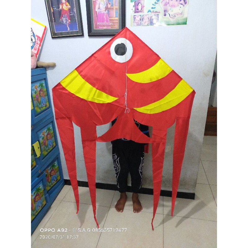 PROMO layangan hias/layangan kain/layangan ikan