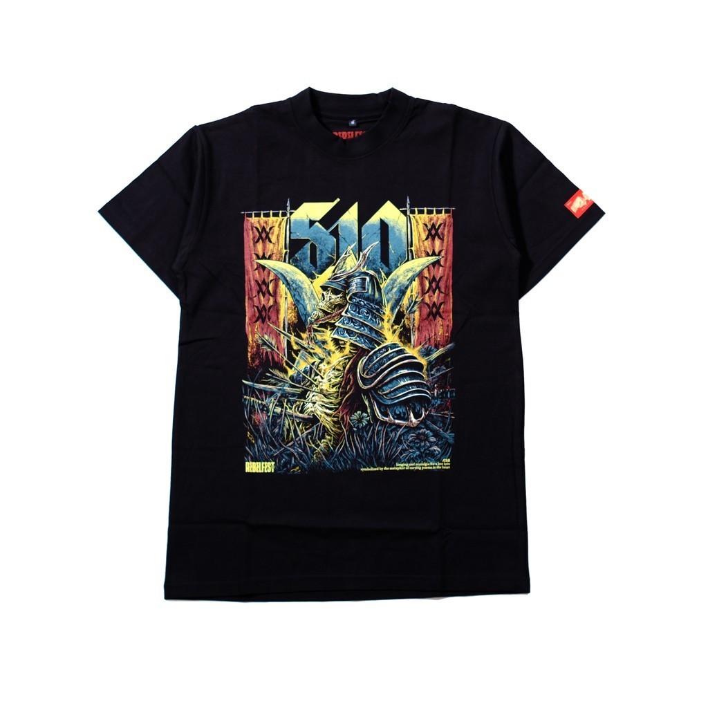 【Asli】Tshirt 510 - REBELFEST (black)
