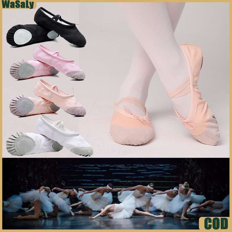 Sepatu Ballet Canvas untuk Anak & Dewasa - Best Seller untuk Tari Hanfan