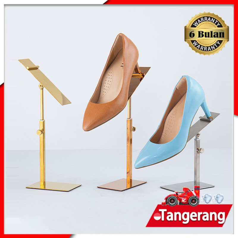 Rak Display Sepatu Stainless Steel / Shoe Display Stand / Stand Display Sepatu