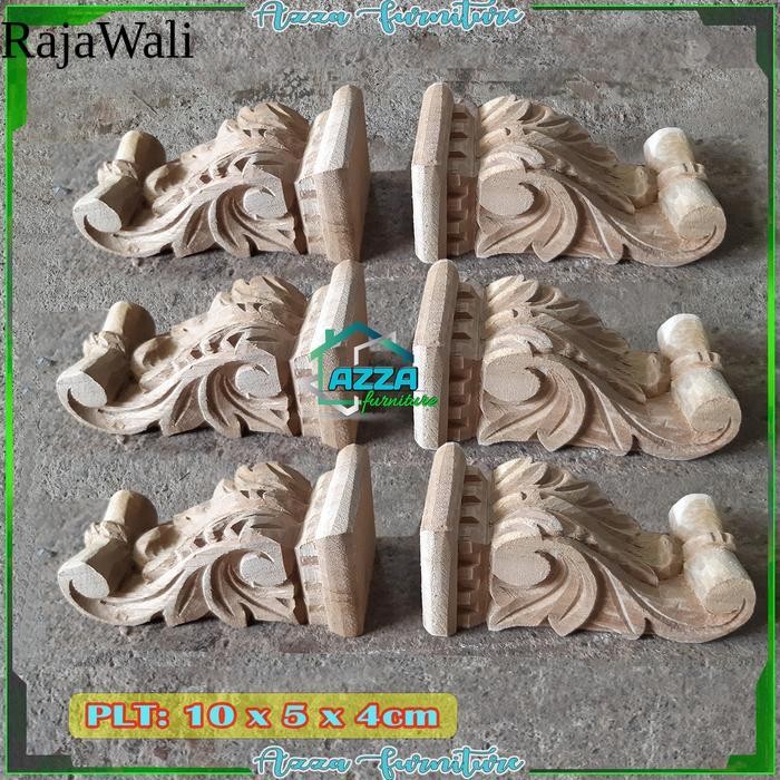 ORNAMEN TEMPEL UKIR KAYU JATI SOKO JENDELA KUSEN FURNITURE RJ17