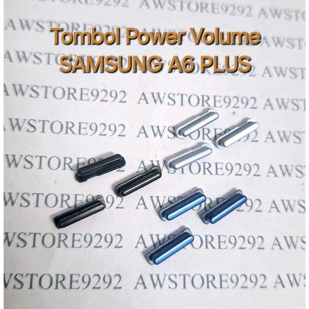 Tombol Power On Off dan Volume Luar SAMSUNG A6 PLUS tombol on off volume samsung a6 plus  on off vol