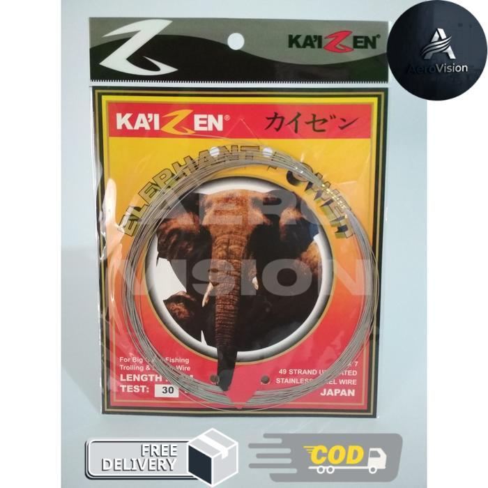 Neklin Lentur Kaizen Elephant Power 7x7 10 Meter Terbaik Original - 20LB