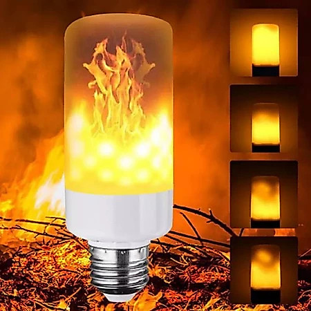 Lampu Api Hias Lampu Obor Api LED Taman Tidur Bohlam Api BESAR