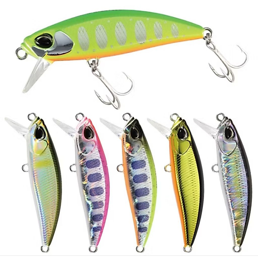 UMPAN PANCING LURE CASTING MINOW LURE FACTORY 9002 SINKING 4.8CM/6.5GR