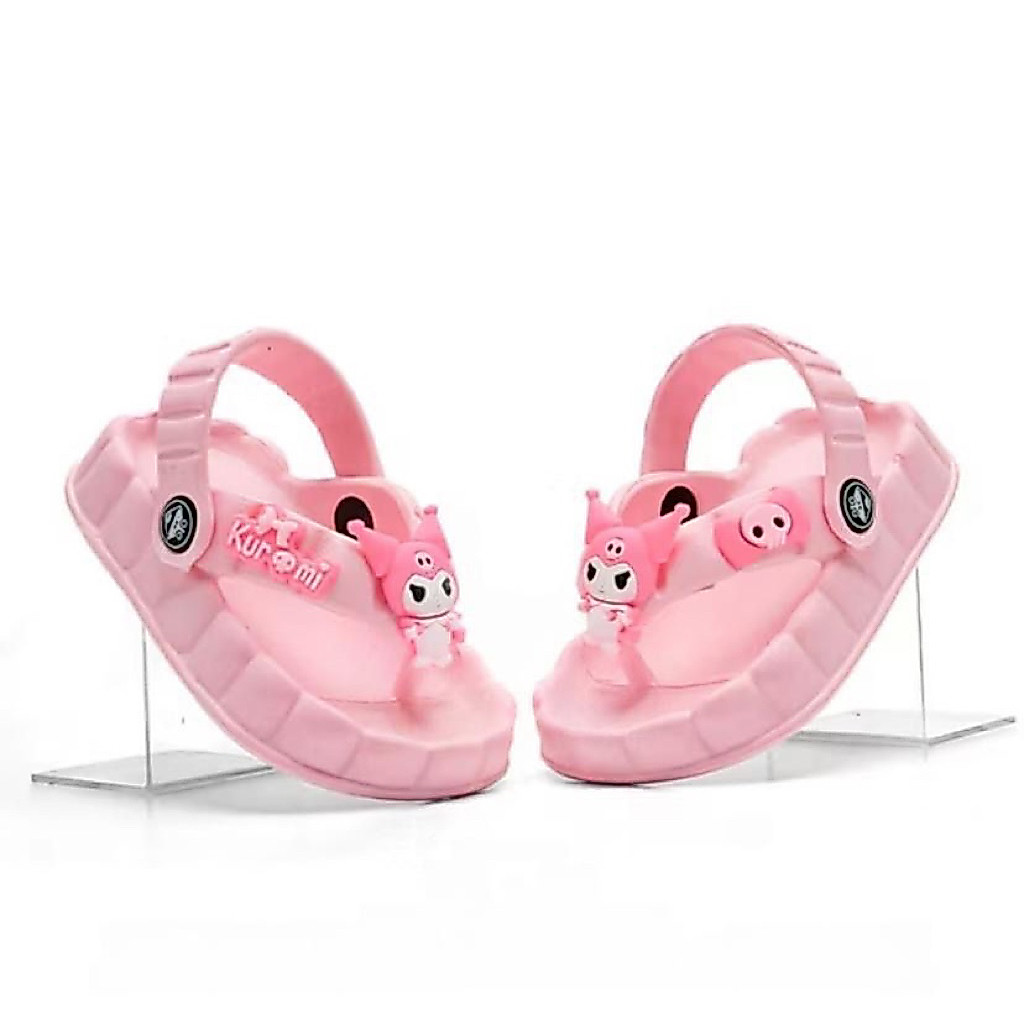SANDAL ANAK PEREMPUAN KUROMI / SANDAL JEPIT ANAK/ SANDAL JEPIT KUROMI