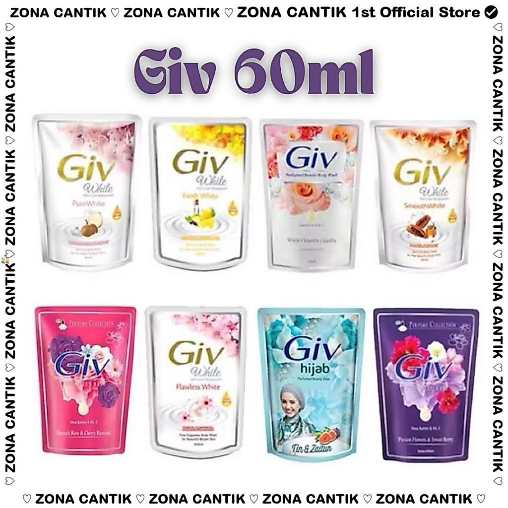 SABUN CAIR GIV 60 ML / GIV BODY WASH 60 ML MURAH SABUN MANDI CAIR GIV 60ML PARFUME BEAUTY