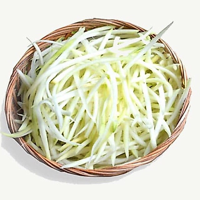 Pepaya serut perbungkus / Buah pepaya muda