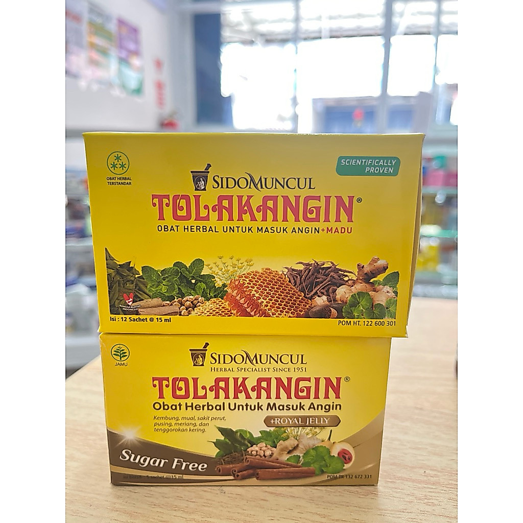 Tolak Angin Cair Sachet Tolak Angin Bebas Gula