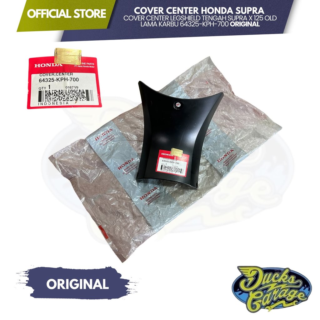 64325-KPH-700 Cover Center Legshield Tengah Bawah Honda Supra X 125 Old Original