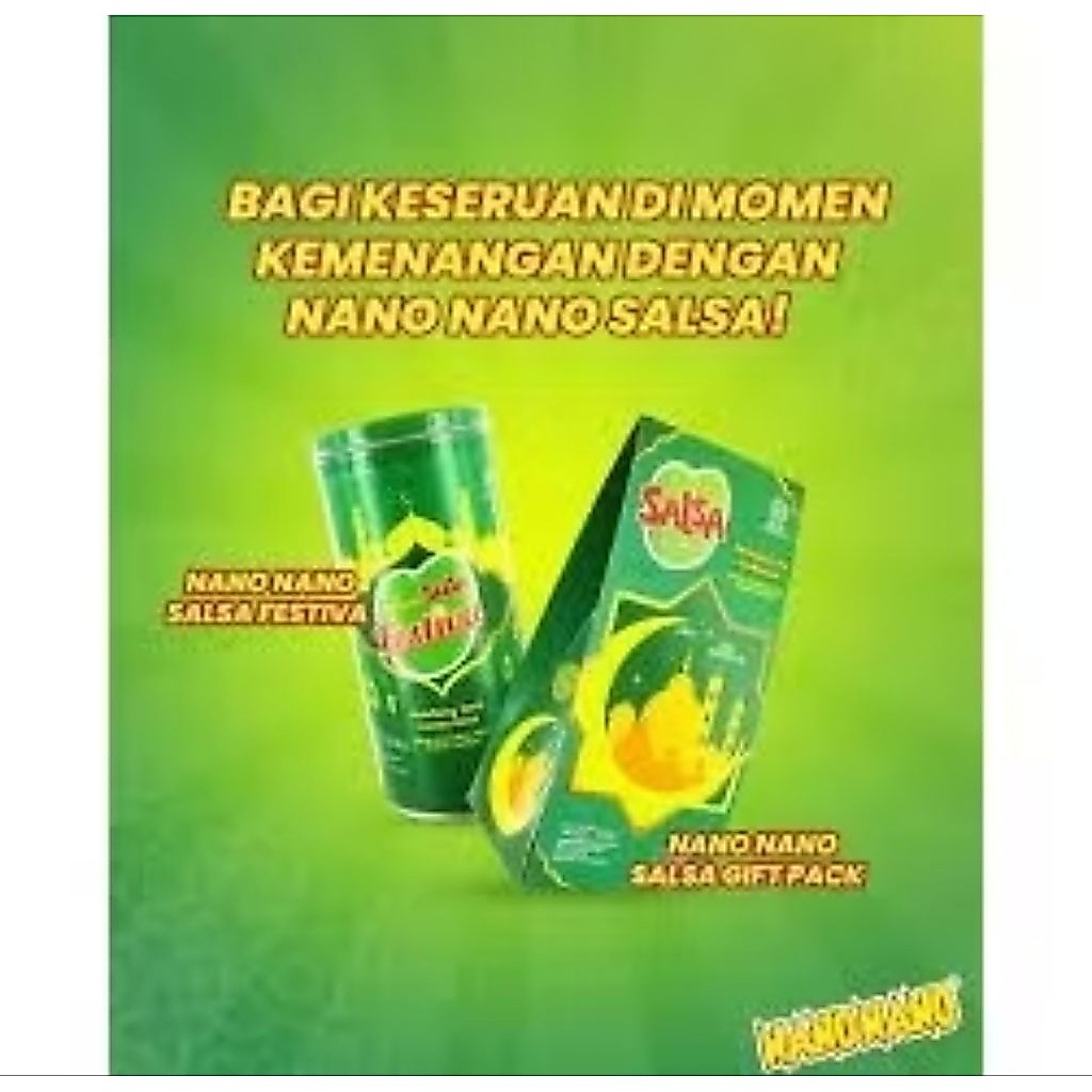 NANO NANO Salsa Festiva 82,5gr Tin & NANO NANO Salsa Festiva 130gr Pack Hampers Lebaran