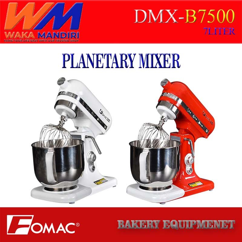 Planetary Mixer FOMAC+ DMX-B7500 – Mixer Adonan Roti & Kue
