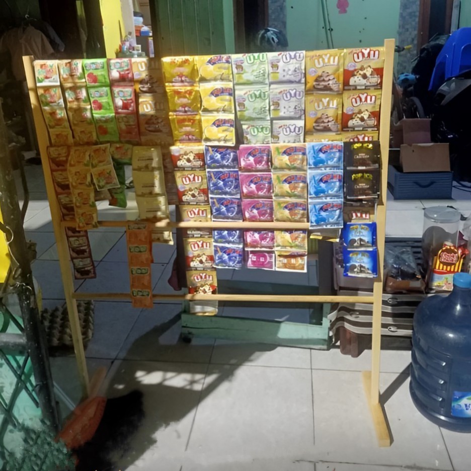 Rak Jajanan Rak Warung / Rak Jajanan Snack Warung N